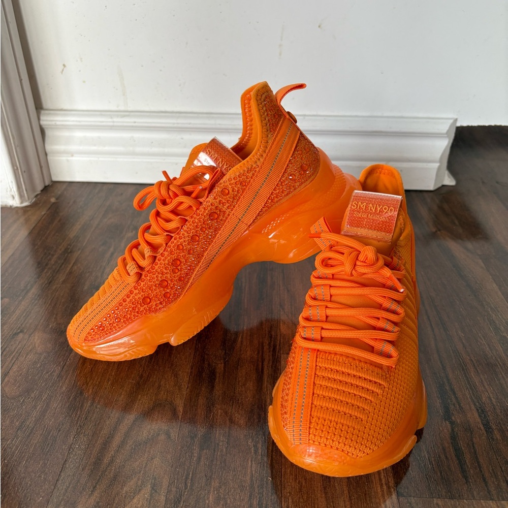 Steve Madden Orange Maxima Shoes